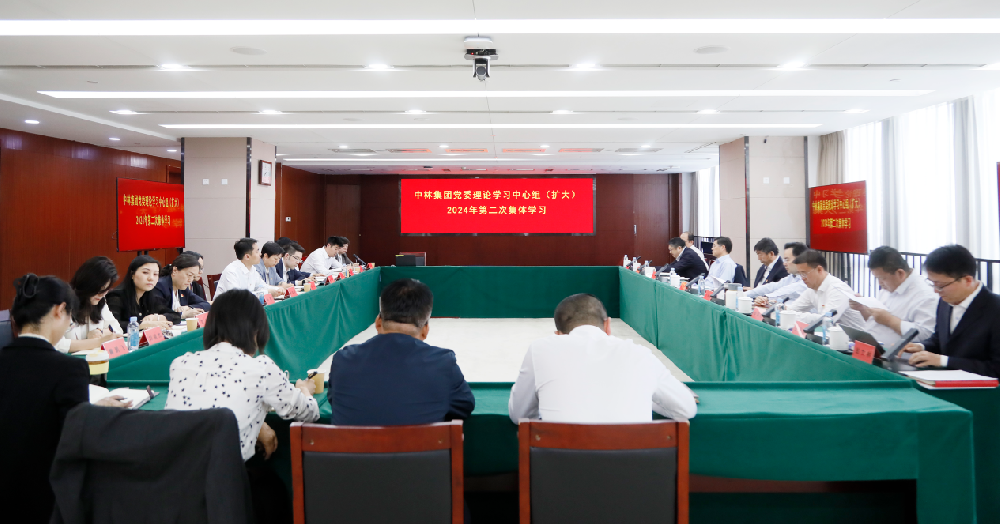 中林集團(tuán)召開黨委理論學(xué)習(xí)中心組（擴(kuò)大）會(huì)專題學(xué)習(xí)習(xí)近平總書記關(guān)于發(fā)展新質(zhì)生產(chǎn)力的重要論述
