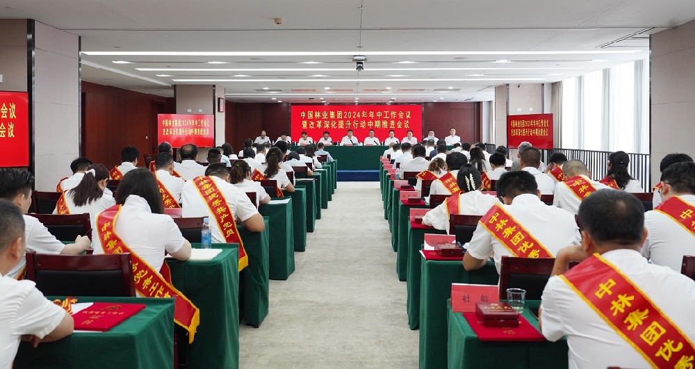 中林集團(tuán)召開2024年年中工作會(huì)暨改革深化提升行動(dòng)中期推進(jìn)會(huì)